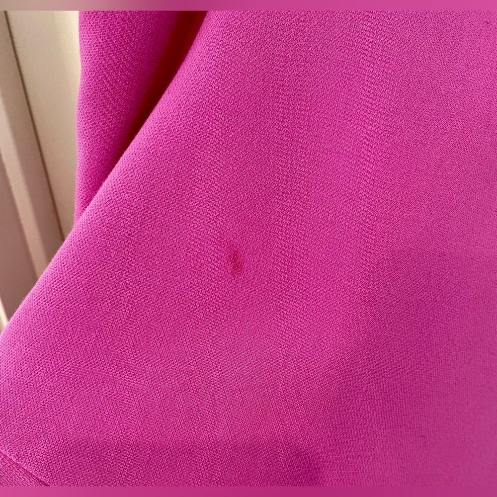 Eloquii Pink Ruffle Trimmed Shorts with Coordinating Tie Belt Size 14 - Picture 6 of 12